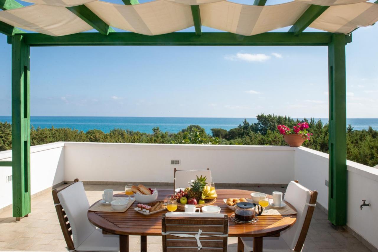 Beachfront Villa Rhodes Seashell 겐나디 외부 사진