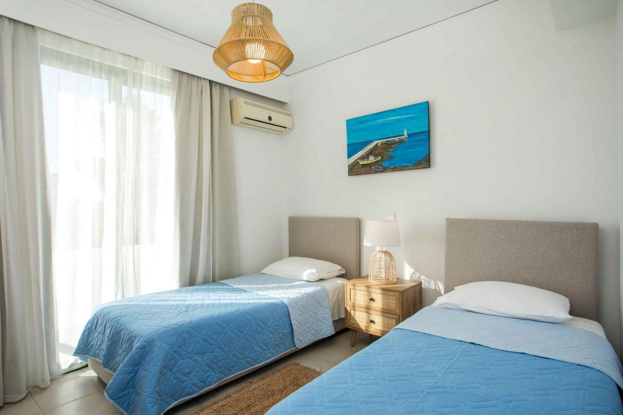 Beachfront Villa Rhodes Seashell 겐나디 외부 사진