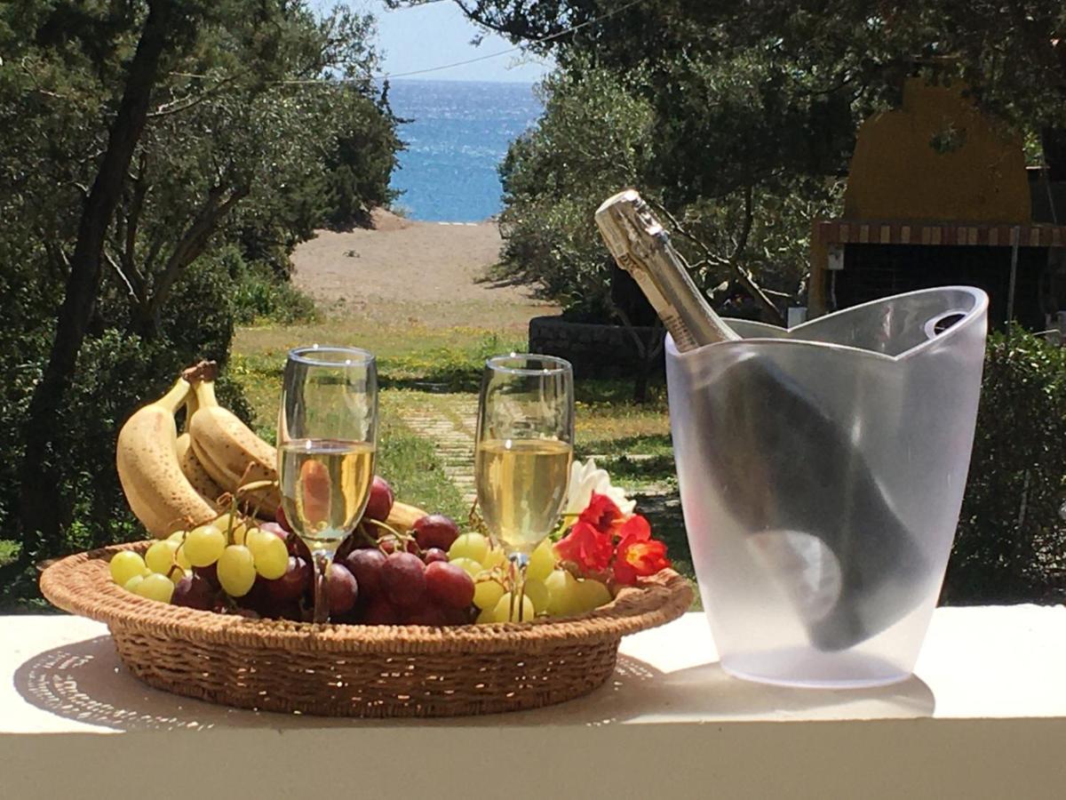 Beachfront Villa Rhodes Seashell 겐나디 외부 사진
