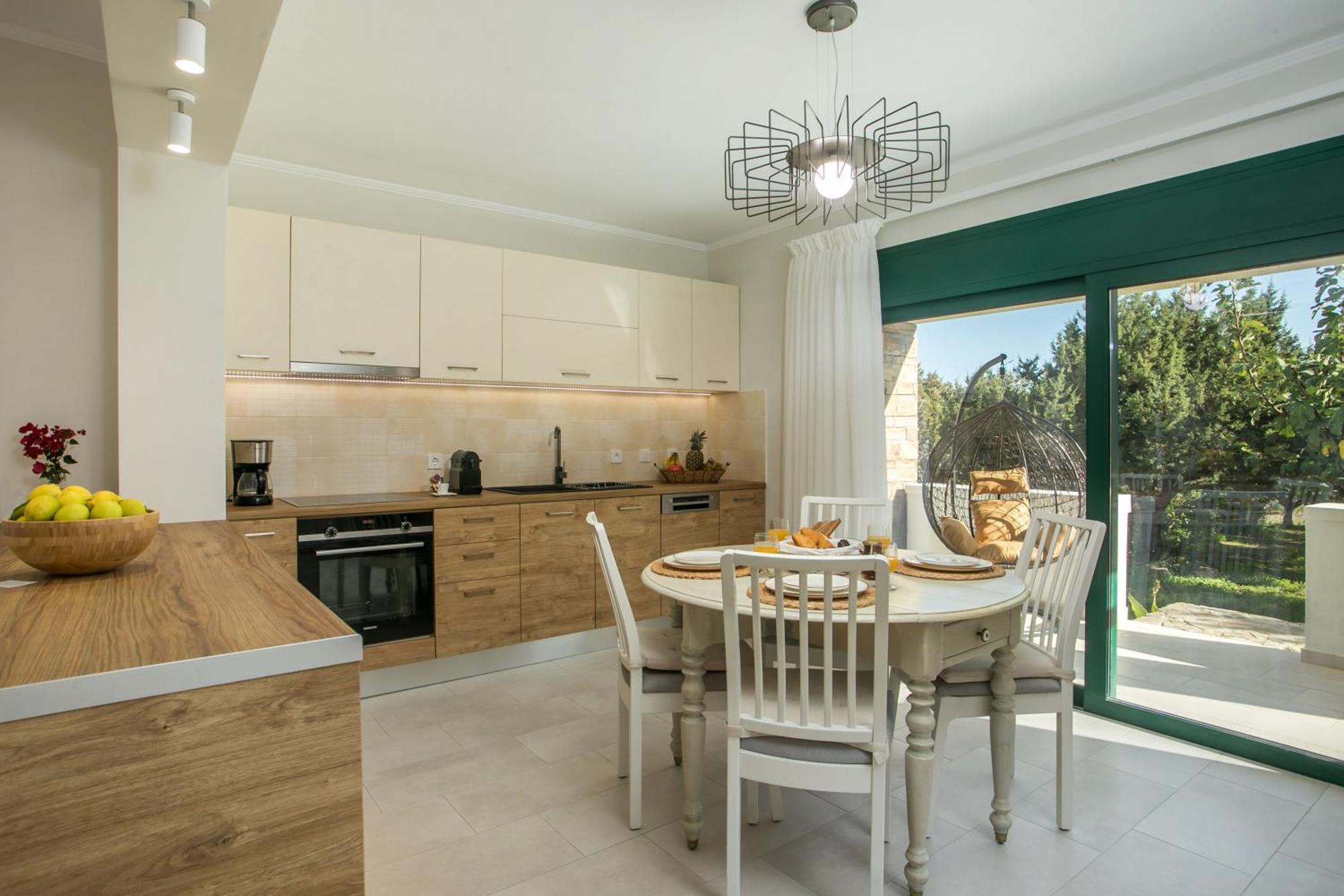 Beachfront Villa Rhodes Seashell 겐나디 외부 사진