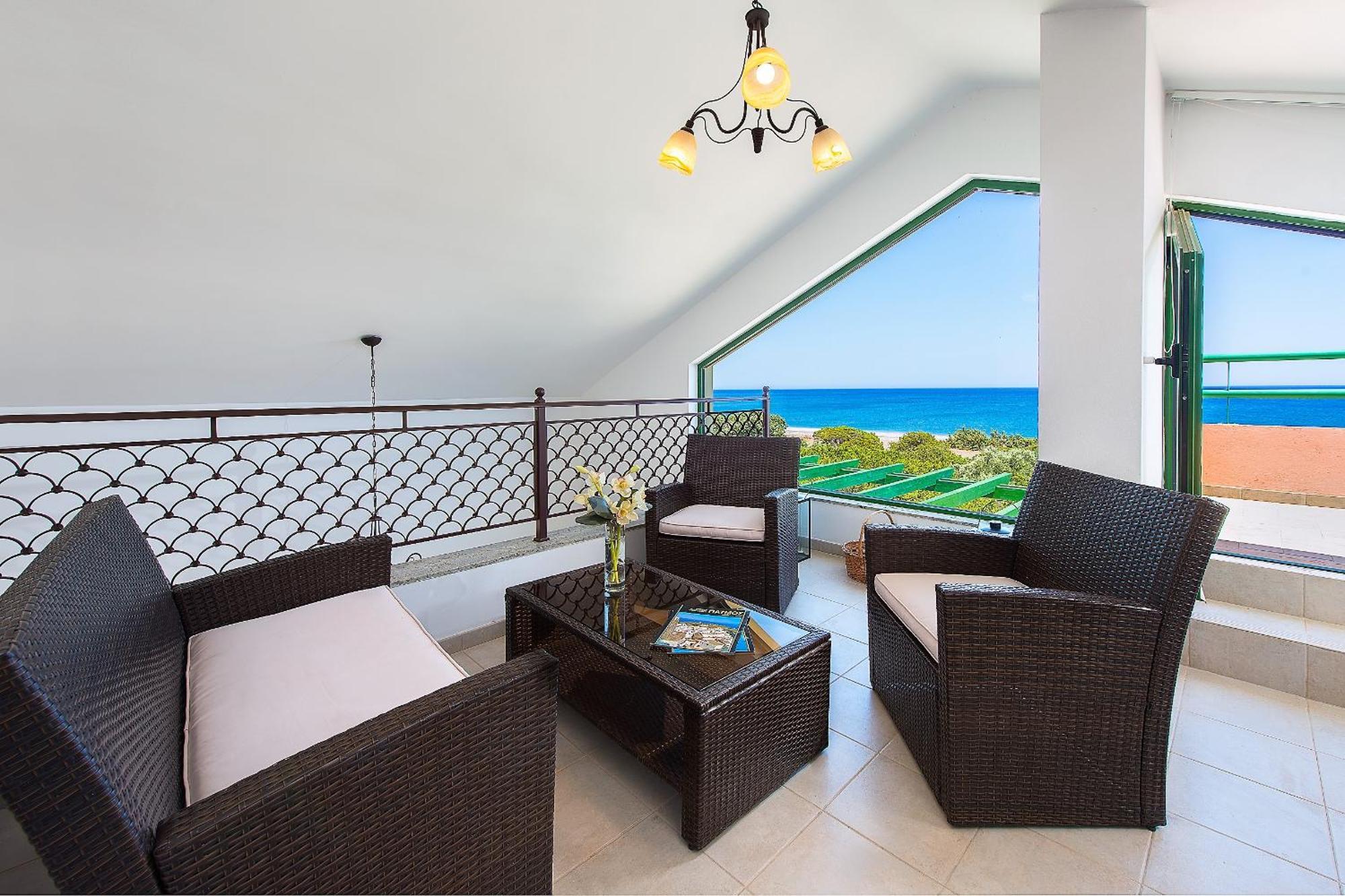 Beachfront Villa Rhodes Seashell 겐나디 외부 사진