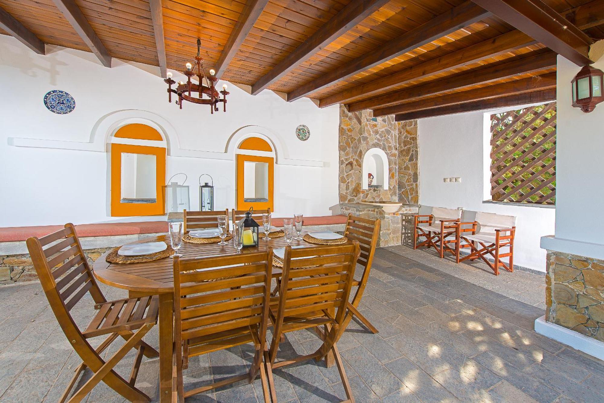 Beachfront Villa Rhodes Seashell 겐나디 외부 사진