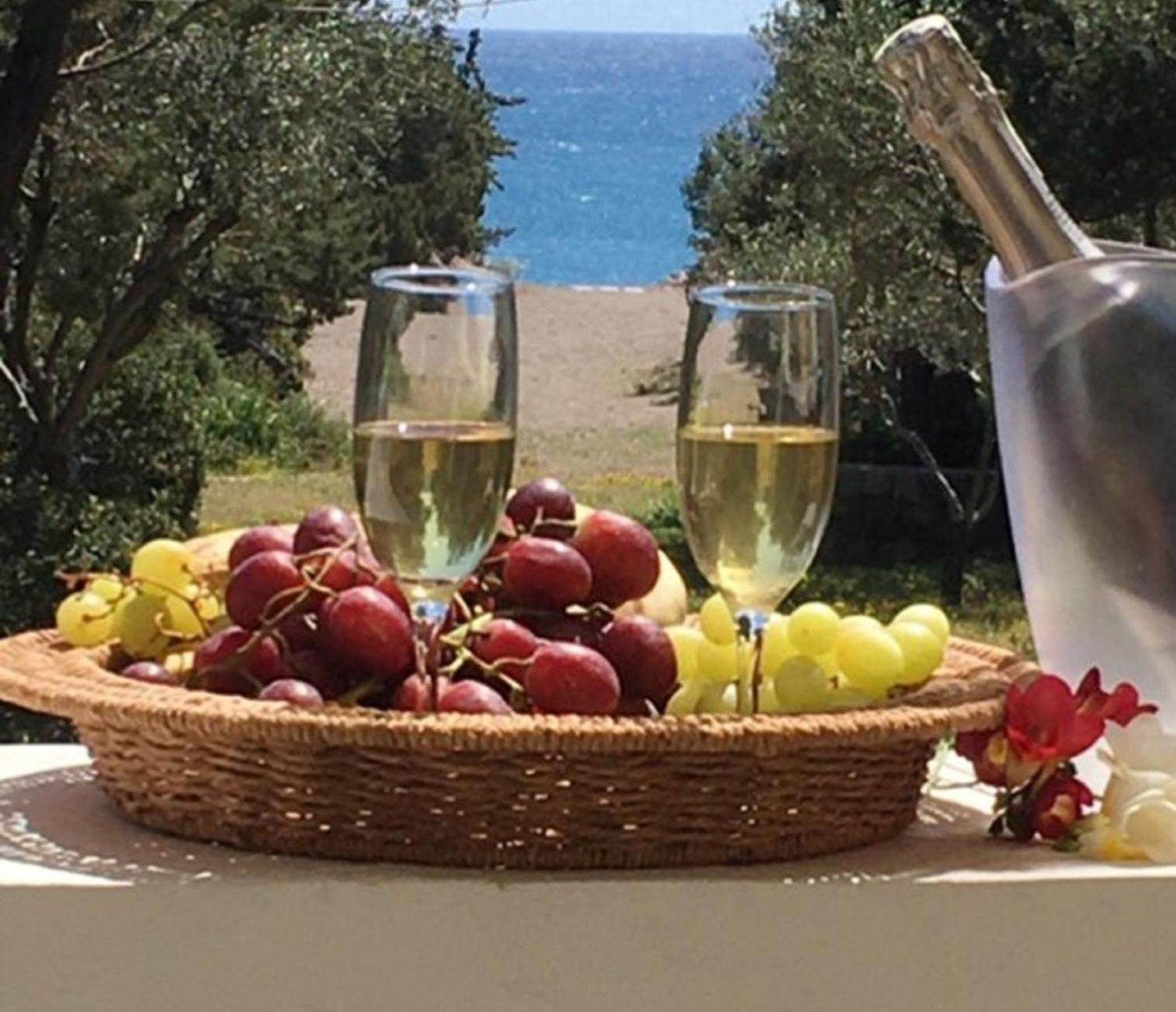 Beachfront Villa Rhodes Seashell 겐나디 외부 사진