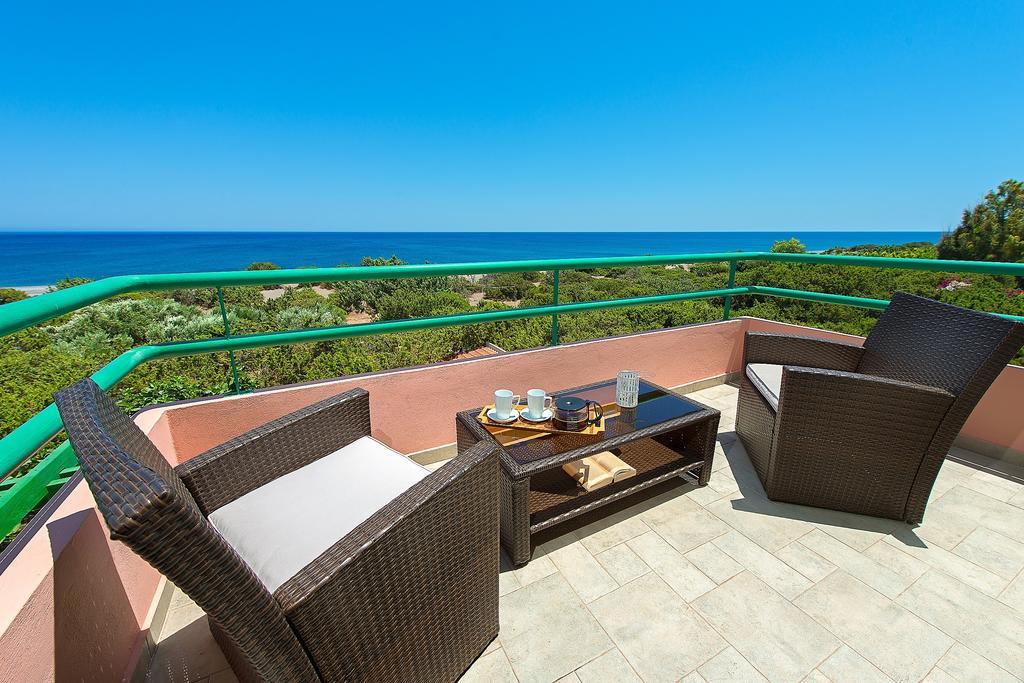 Beachfront Villa Rhodes Seashell 겐나디 외부 사진