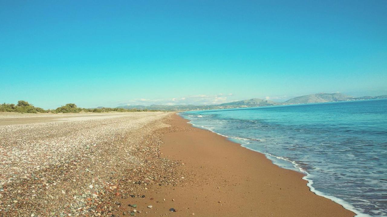 Beachfront Villa Rhodes Seashell 겐나디 외부 사진